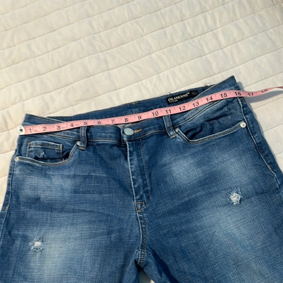 Blank NYC Blue Distressed Women's Jeans size 31 - Picture 4 of 8